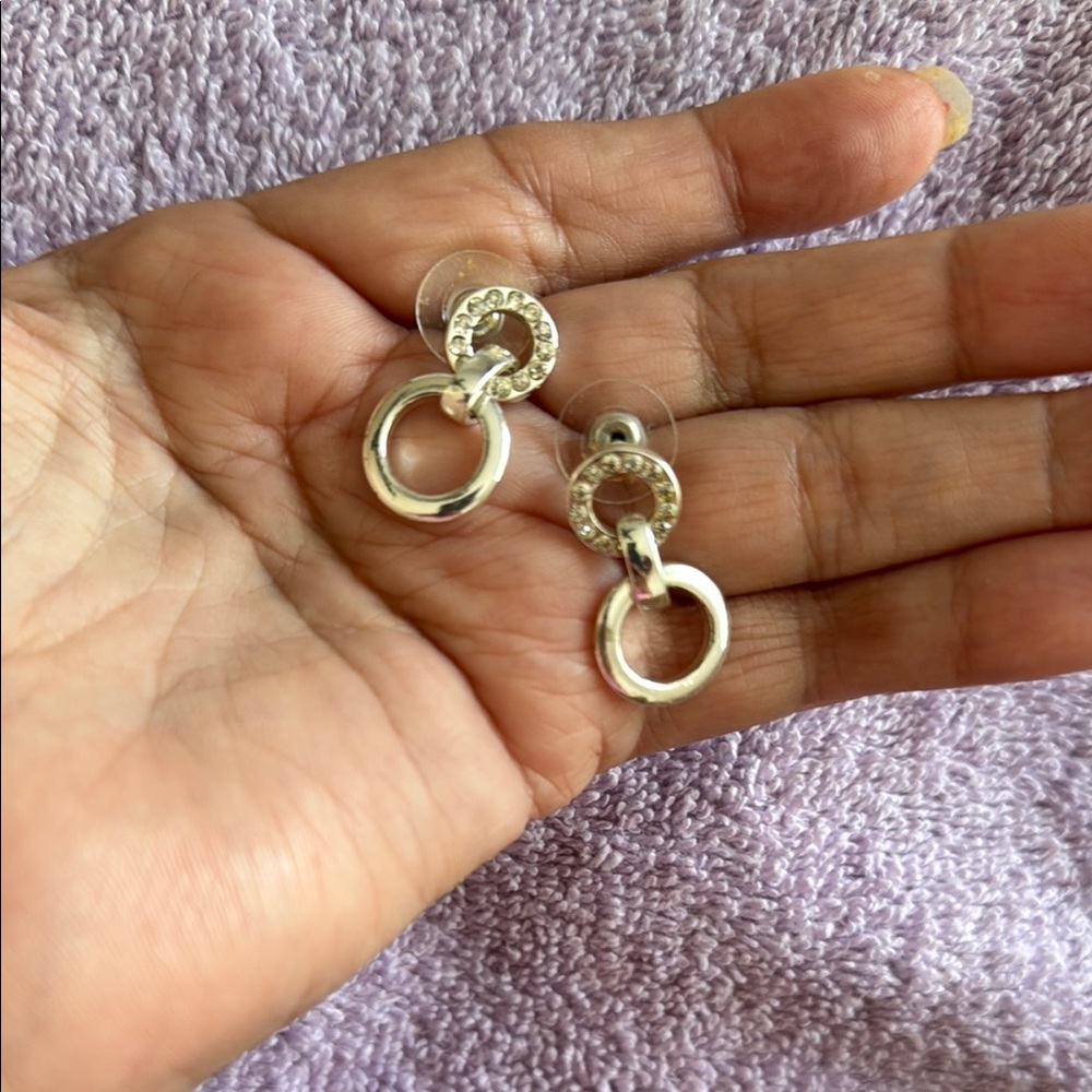 Silver Hoop Earrings